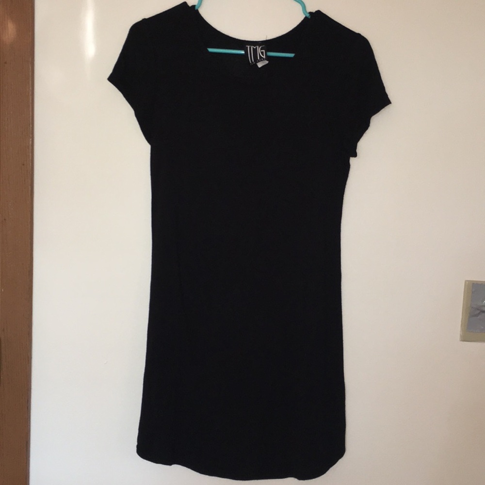 Black T-shirt Dress